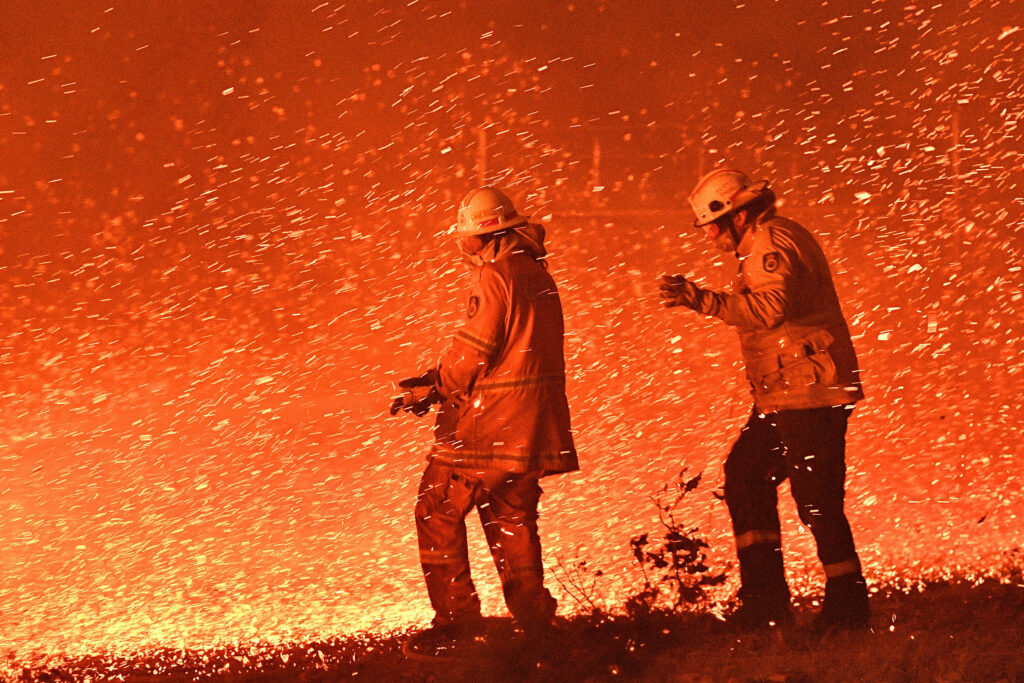 ember attack Australia bushfires