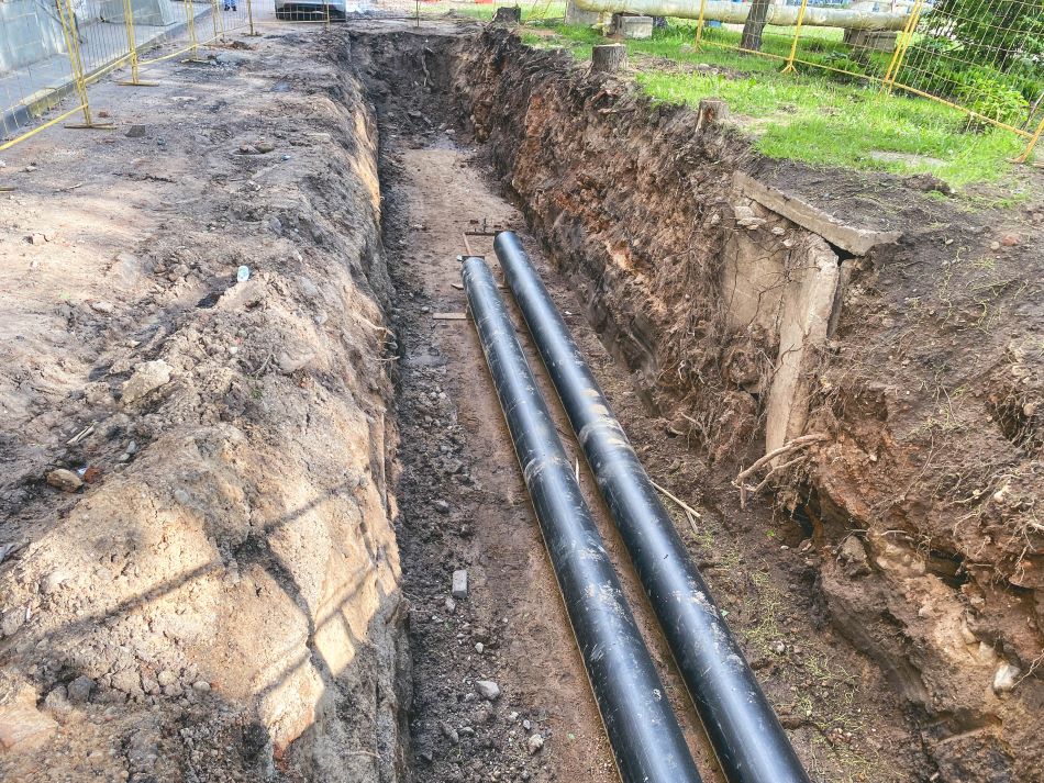 drain exavation