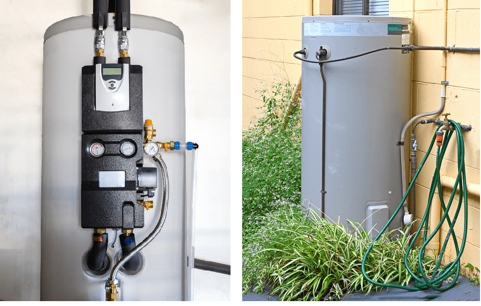 hot water sizes